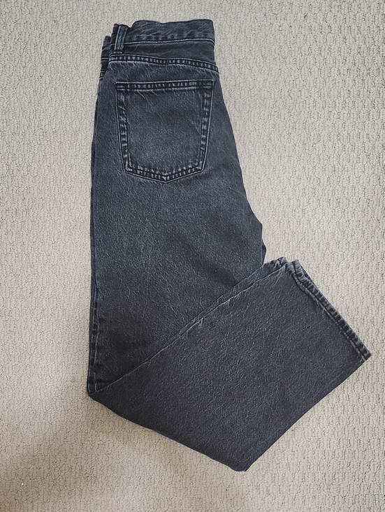 Uniqlo Denim - GU (UNIQLO Japan) Black/Grey High-Waist Jeans, Size 25 Waist, EUC 👖 (Worn Once)